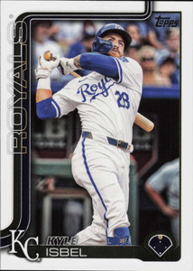 2025 Topps #470 Kyle Isbel NM-MT  Kansas City Royals 