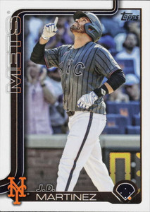 2025 Topps #549 J.D. Martinez NM-MT  New York Mets 