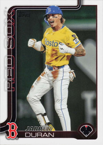 2025 Topps #587 Jarren Duran NM-MT  Boston Red Sox 