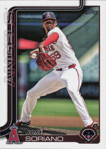 2025 Topps #669 Jose Soriano NM-MT  Los Angeles Angels 
