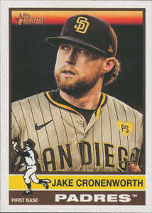 2025 Topps Heritage #285 Jake Cronenworth NM-MT  San Diego Padres 
