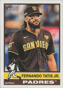 2026 Topps Heritage #322 Fernando Tatis Jr. NM-MT San Diego Padres