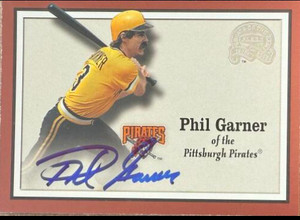 Phil Garner Autographed 2000 Fleer Greats of the Game #14 