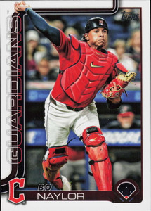 2025 Topps #446 Bo Naylor NM-MT  Cleveland Guardians 