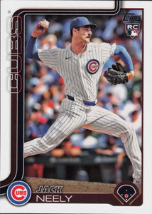 2025 Topps #478 Jack Neely NM-MT  RC Rookie Chicago Cubs 