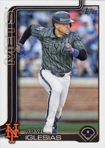 2025 Topps #386 Jose Iglesias NM-MT  New York Mets 