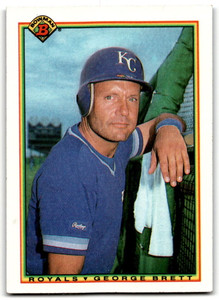 1990 Bowman #382 George Brett VG Kansas City Royals 