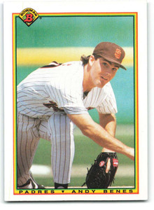 1990 Bowman #207 Andy Benes VG San Diego Padres 