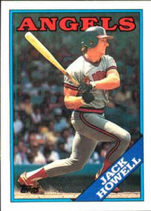 1988 Topps #631 Jack Howell NM-MT California Angels 