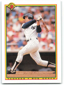 1990 Bowman #438 Bob Geren VG New York Yankees 