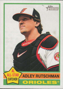 2025 Topps Heritage #294 Adley Rutschman NM-MT  Baltimore Orioles 