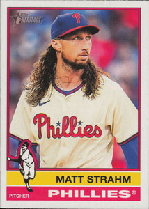 2025 Topps Heritage #7 Matt Strahm NM-MT  Philadelphia Phillies 