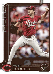 2025 Topps #21 Nick Lodolo NM-MT  Cincinnati Reds 