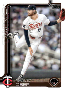 2025 Topps #12 Bailey Ober NM-MT  Minnesota Twins 