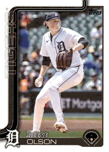 2025 Topps #224 Reese Olson NM-MT  Detroit Tigers 