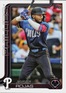 2025 Topps #469 Johan Rojas NM-MT  Philadelphia Phillies 