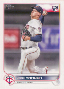 2022 Topps Update #US6 Josh Winder NM-MT RC Rookie Minnesota Twins 