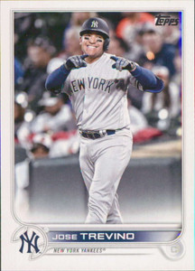 2022 Topps Update #US10 Jose Trevino NM-MT New York Yankees 