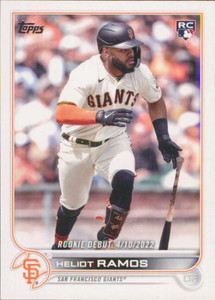 2022 Topps Update #US17 Heliot Ramos NM-MT San Francisco Giants 