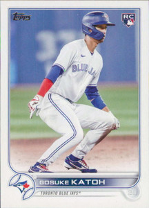 2022 Topps Update #US41 Gosuke Katoh NM-MT RC Rookie Toronto Blue Jays 