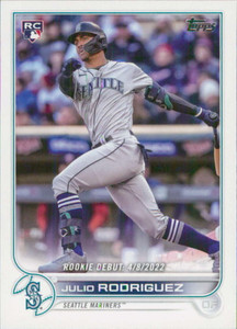 2022 Topps Update #US97 Julio Rodriguez NM-MT Seattle Mariners 