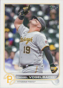 SOLD 164313 2022 Topps Update #US167 Daniel Vogelbach NM-MT Pittsburgh Pirates 