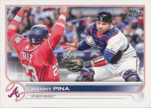 2022 Topps Update #US171 Manny Pina NM-MT Atlanta Braves 