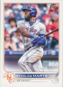 2022 Topps Update #US214 Starling Marte NM-MT New York Mets 