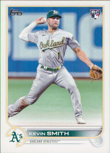 2022 Topps Update #US217 Kevin Smith NM-MT RC Rookie Oakland Athletics 