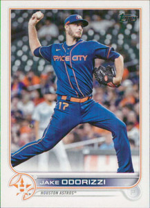 2022 Topps Update #US229 Jake Odorizzi NM-MT Houston Astros 