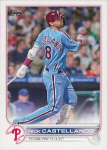 2022 Topps Update #US266 Nick Castellanos NM-MT Philadelphia Phillies 