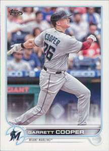 2022 Topps Update #US271 Garrett Cooper NM-MT Miami Marlins 
