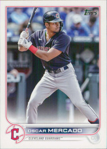 2022 Topps Update #US275 Oscar Mercado NM-MT Cleveland Guardians 
