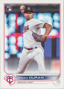 2022 Topps Update #US277 Jhoan Duran NM-MT RC Rookie Minnesota Twins 