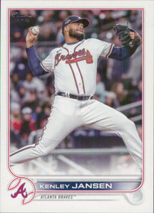 2022 Topps Update #US311 Kenley Jansen NM-MT Atlanta Braves 