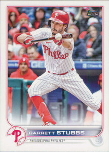 SOLD 164461 2022 Topps Update #US315 Garrett Stubbs NM-MT Philadelphia Phillies 