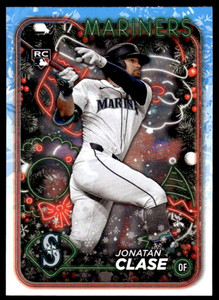2024 Topps Holiday #H14 Jonatan Clase NM-MT  RC Rookie Toronto Blue Jays 