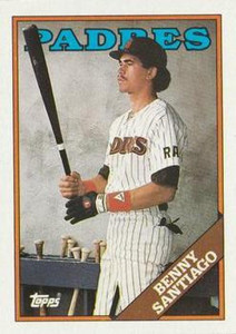 1988 Topps #693 Benito Santiago NM-MT San Diego Padres 