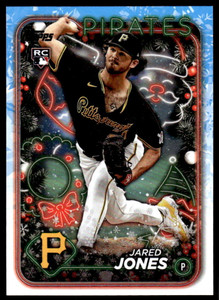 2024 Topps Holiday #H147 Jared Jones NM-MT  RC Rookie Pittsburgh Pirates 