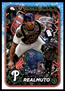 2024 Topps Holiday #H163 J.T. Realmuto NM-MT  Philadelphia Phillies 