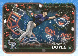 2024 Topps Holiday #H169 Brenton Doyle NM-MT  Colorado Rockies 