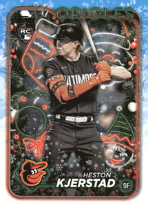2024 Topps Holiday #H171 Heston Kjerstad NM-MT  RC Rookie Baltimore Orioles 