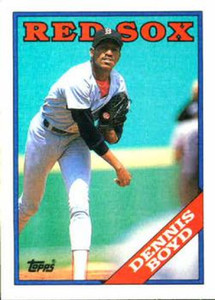 1988 Topps #704 Oil Can Boyd NM-MT Boston Red Sox 