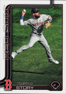 2025 Topps #577 Trevor Story NM-MT  Boston Red Sox 