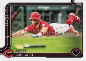 2025 Topps #647 Matt McLain NM-MT  Cincinnati Reds 