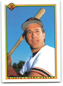1990 Bowman #236 Gary Carter VG San Francisco Giants 