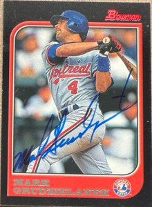 Mark Grudzielanek Autographed 1997 Bowman #267 