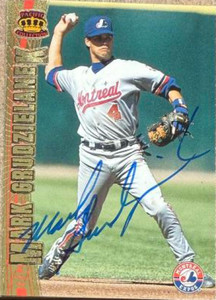 Mark Grudzielanek Autographed 1997 Pacific Crown Collection #345 