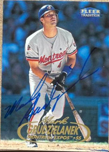 Mark Grudzielanek Autographed 1998 Fleer Tradition #12 