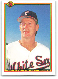 1990 Bowman #306 Bobby Thigpen VG Chicago White Sox 